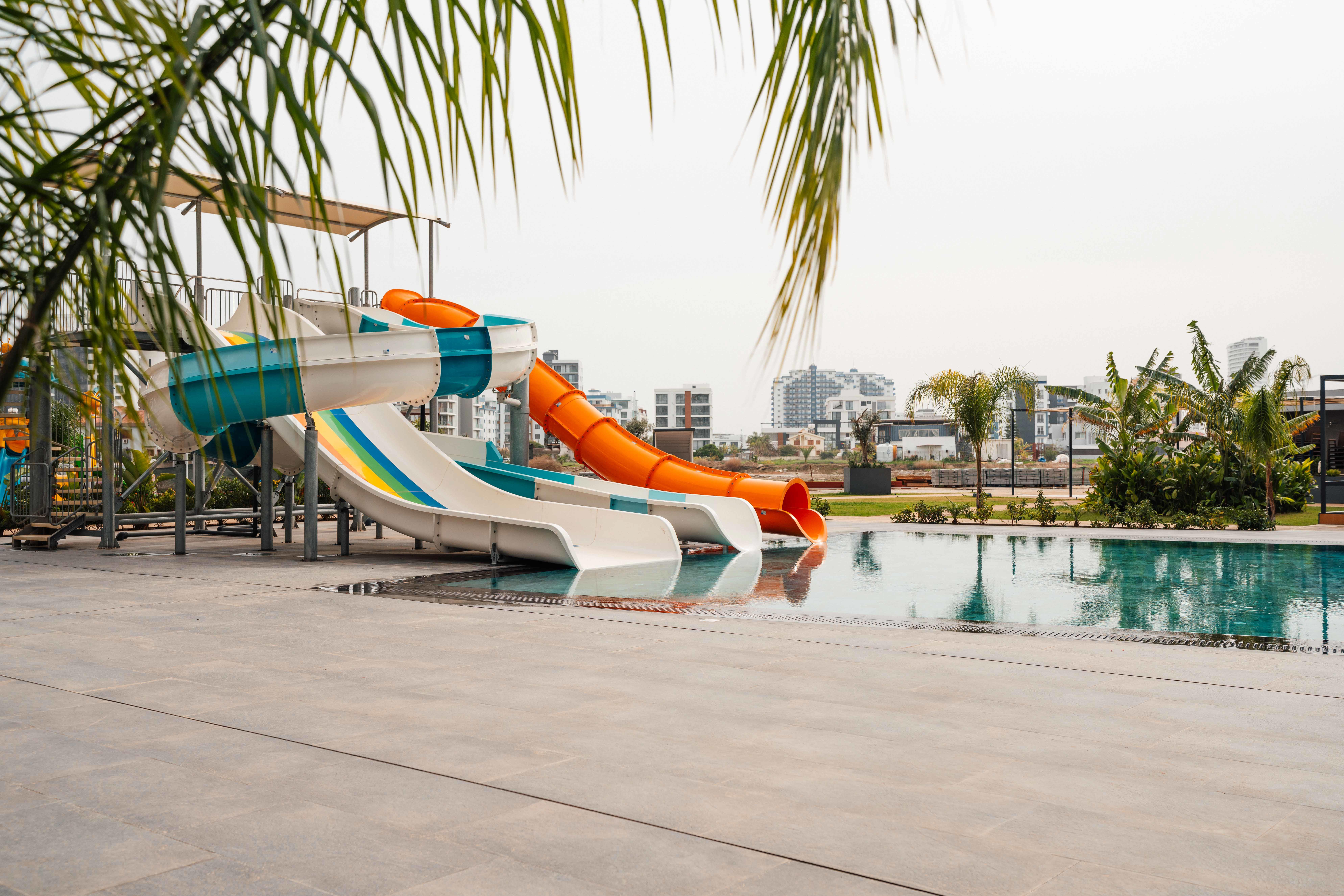 Riverside Life Residence Pool at Night